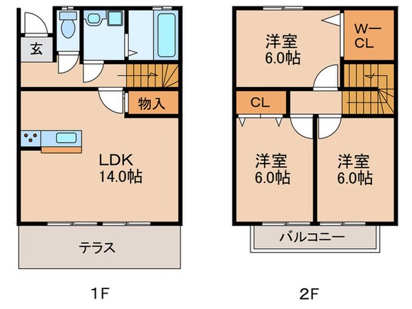 春日丘メディ－エ－トプラザ北の物件間取画像